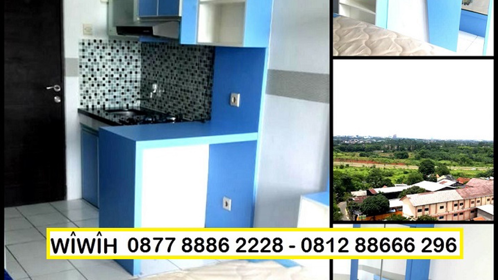 Apartemen Sky View BSD Studio Harga Murah hanya 175 Jt, Jarang Ada