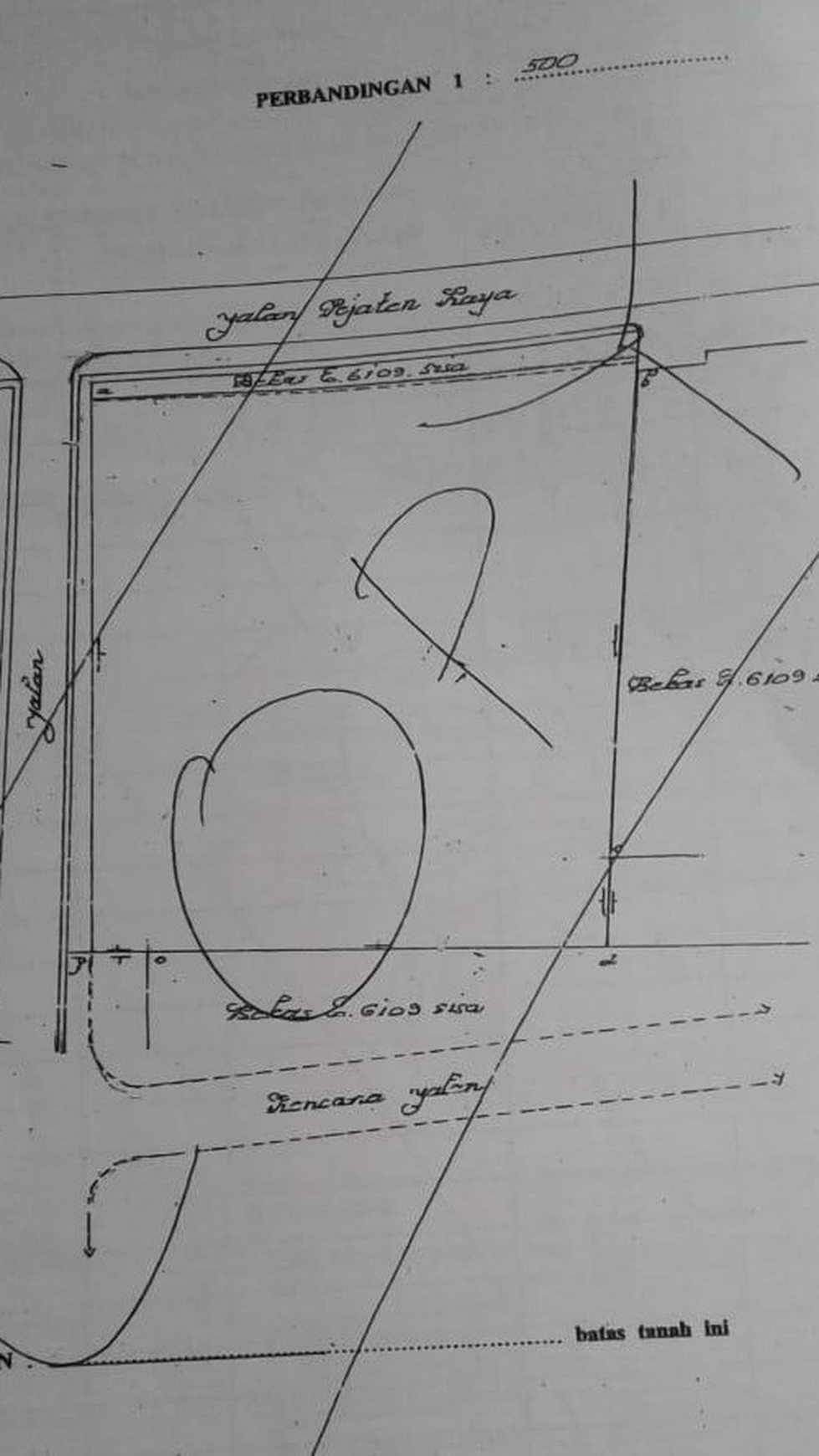Tanah murah lokasi startegis di Pejaten Raya