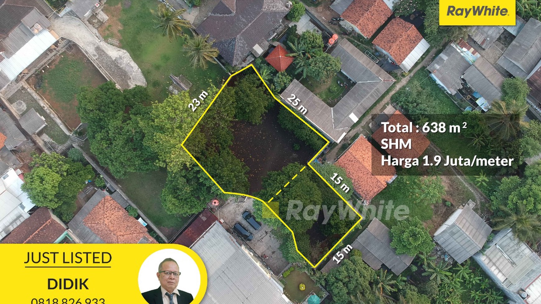 Tanah Siap Pakai di Sawangan