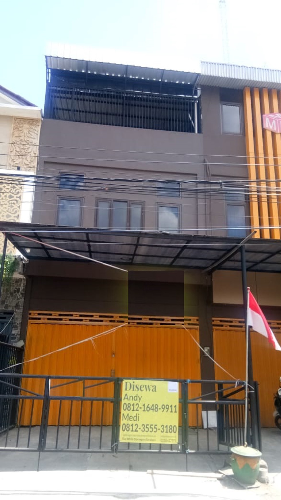 Ruko 3 lantai satelit indah