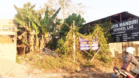 TANAH PEKARANGAN DI JL KABUPATEN, COCOK UNTUK RUMAH KOST, DLL