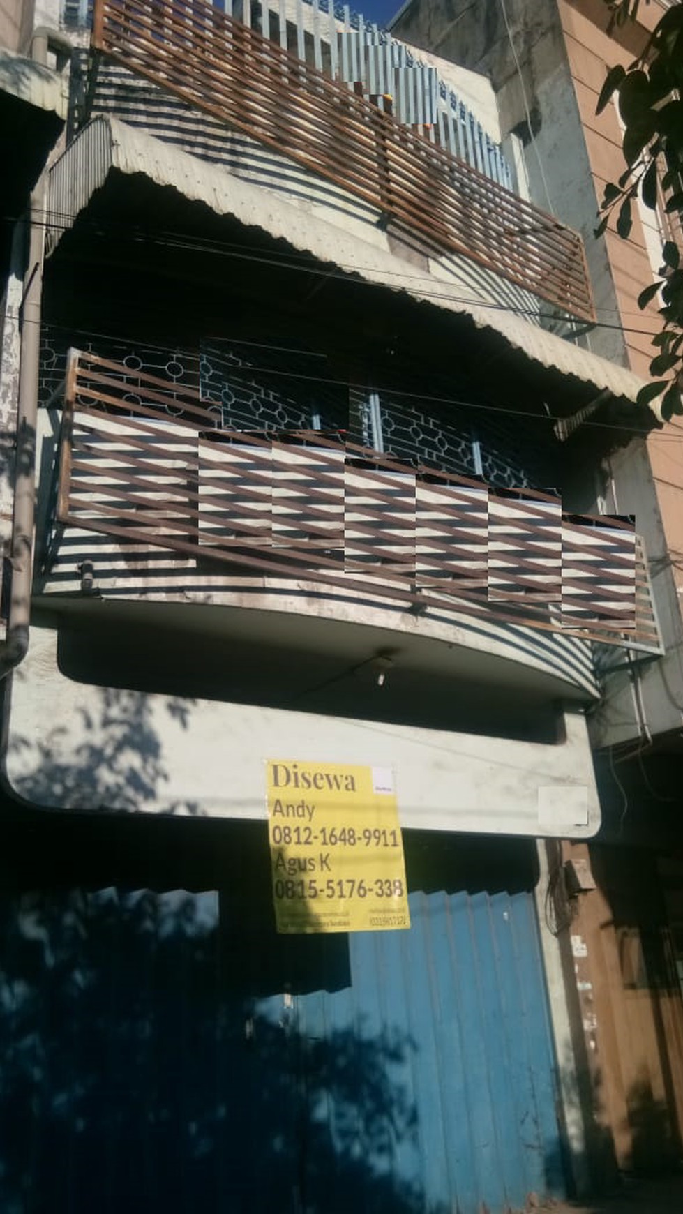 Ruko 3 lantai jalan kusuma bangsa