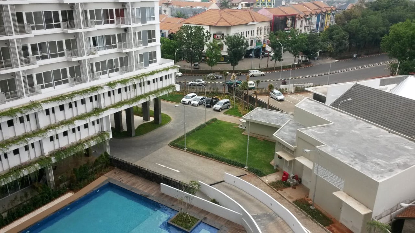 Apartemen semi furnsih ,siap huni di Bintaro Jaya Sektor 3a