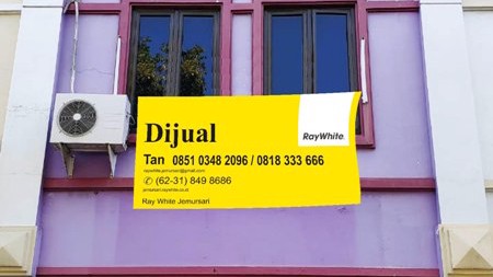 Jual Ruko 3 Lantai, Lokasi Raya Merr Mega Galaxy depan BCA G alaxy Hadap Jalan Raya (Nol Jalan) - TAN -