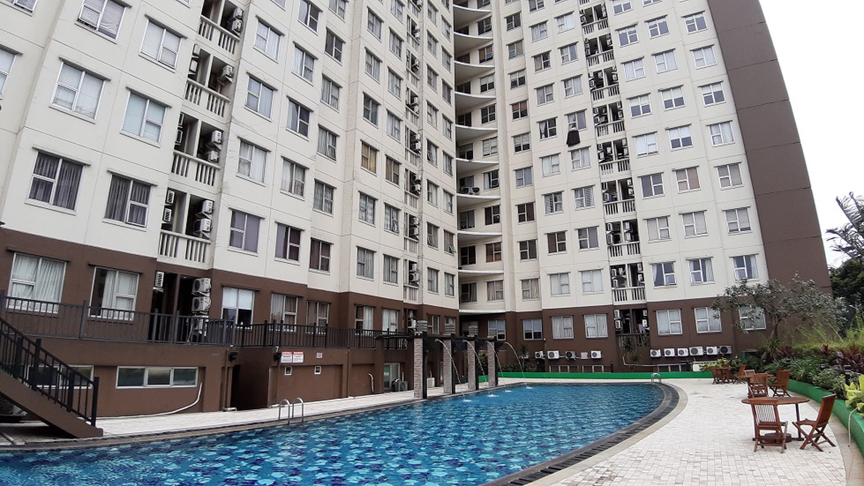 APARTEMEN DI CASSABLANCA MANSION, TEBET, SIAP HUNI, LANTAI 28, CITY VIEW, 2 BEDROOMS, SEMI FURNISHED