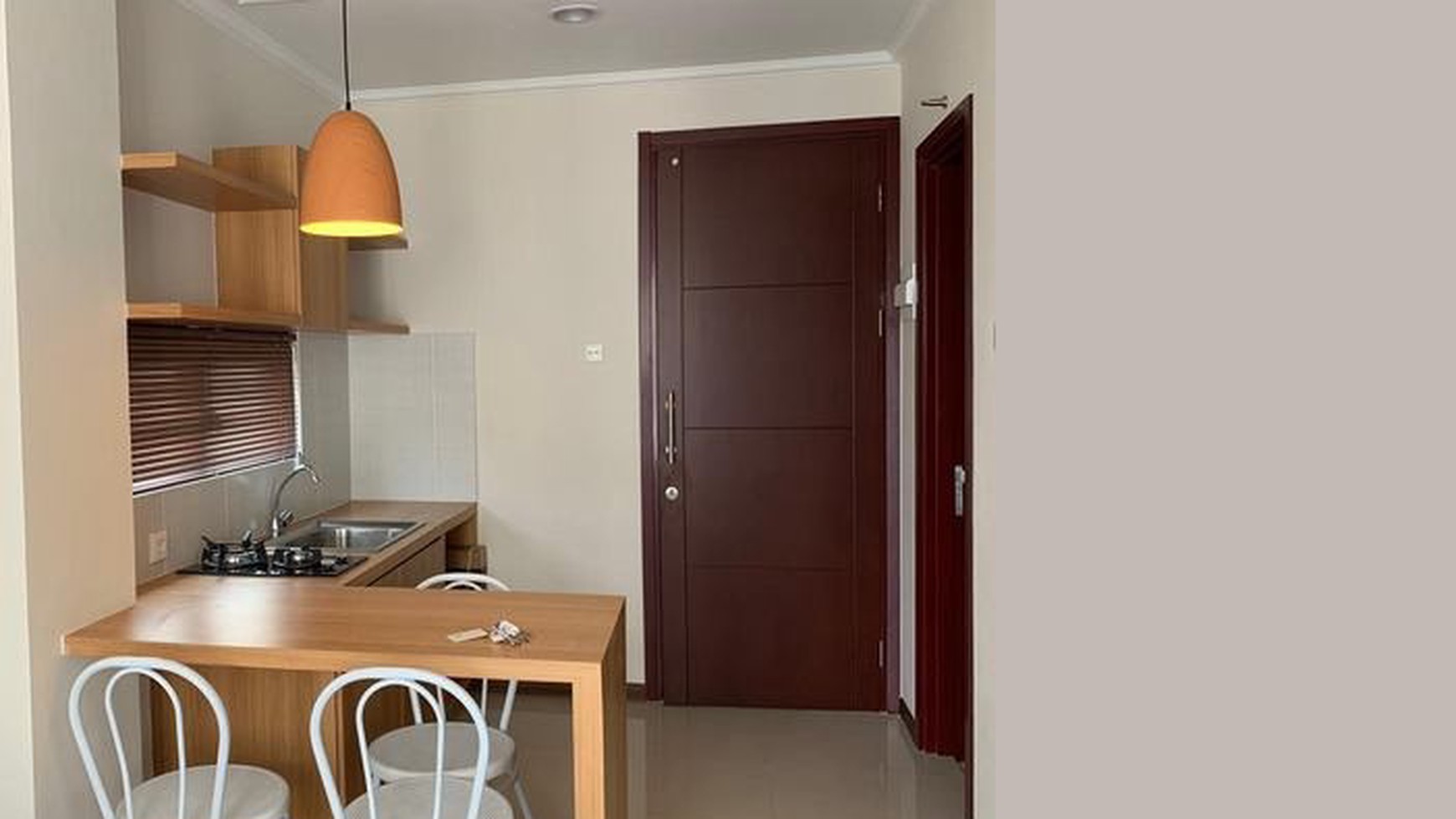 Disewa Min. 1 th. Apartemen Assati Vanya Park BSD City Tangerang Banten, type 2 BR-Corner