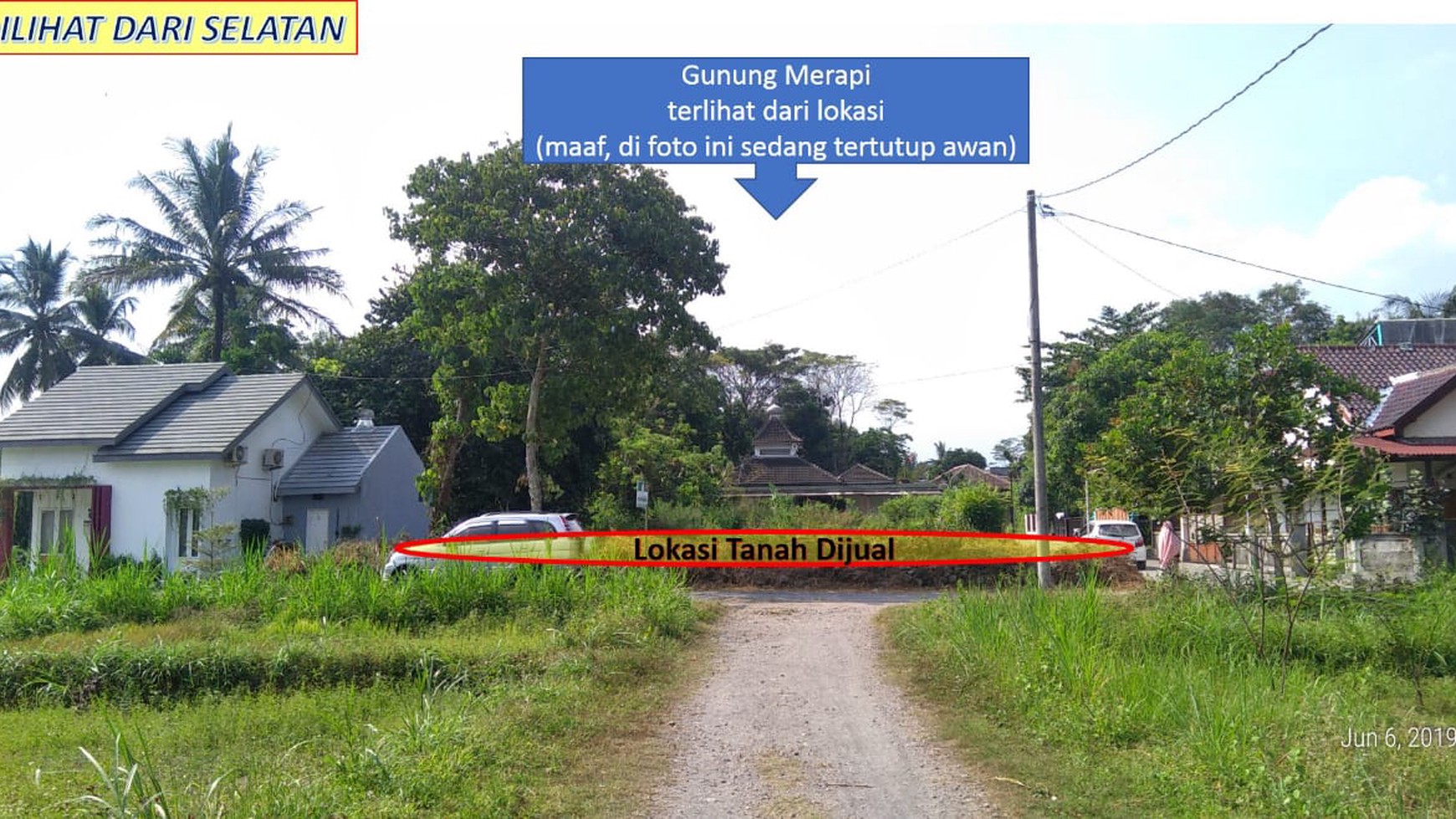 TANAH DI LOKASI STRATEGIS, COCOK UNTUK RUMAH/KOST,JL KALIURANG KM 12