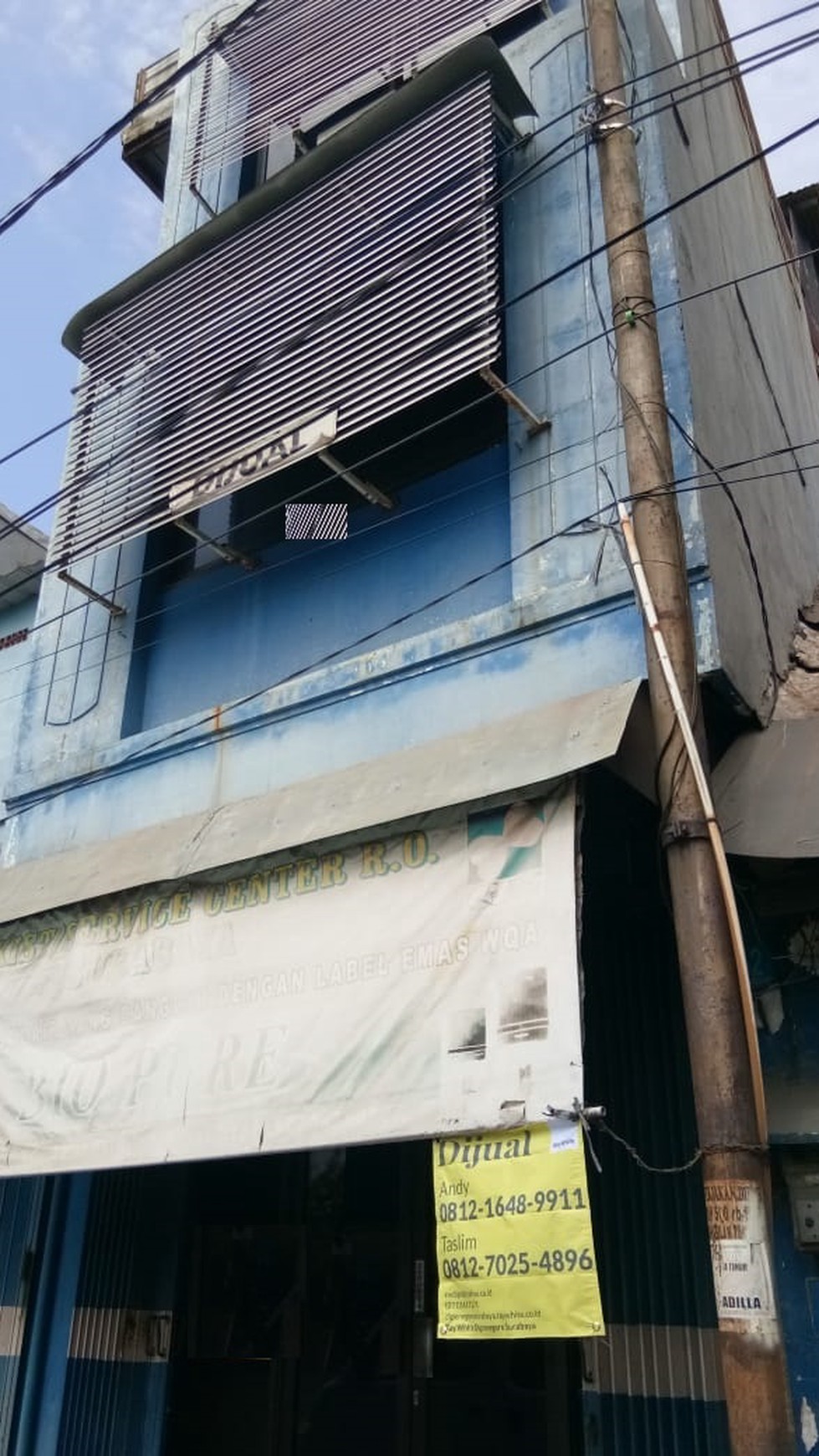 Rumah Usaha 3.5 lantai Jalan Bubutan