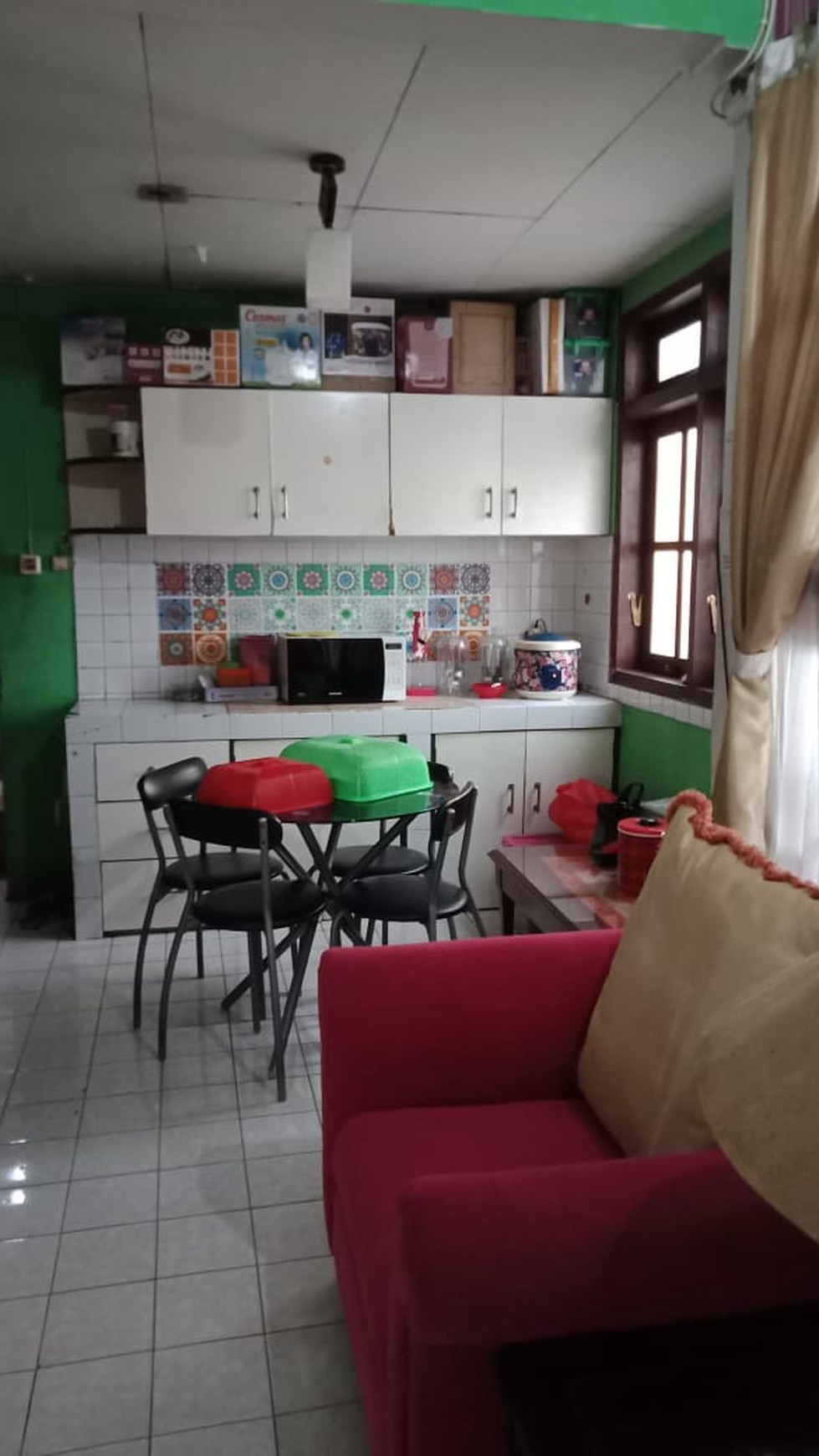 Rumah siap huni,jalan lebar di Taman Mangun Indah Pondok Aren