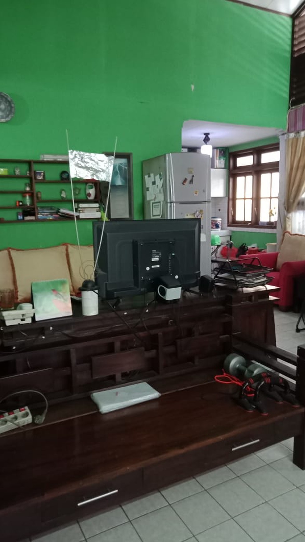 Rumah siap huni,jalan lebar di Taman Mangun Indah Pondok Aren