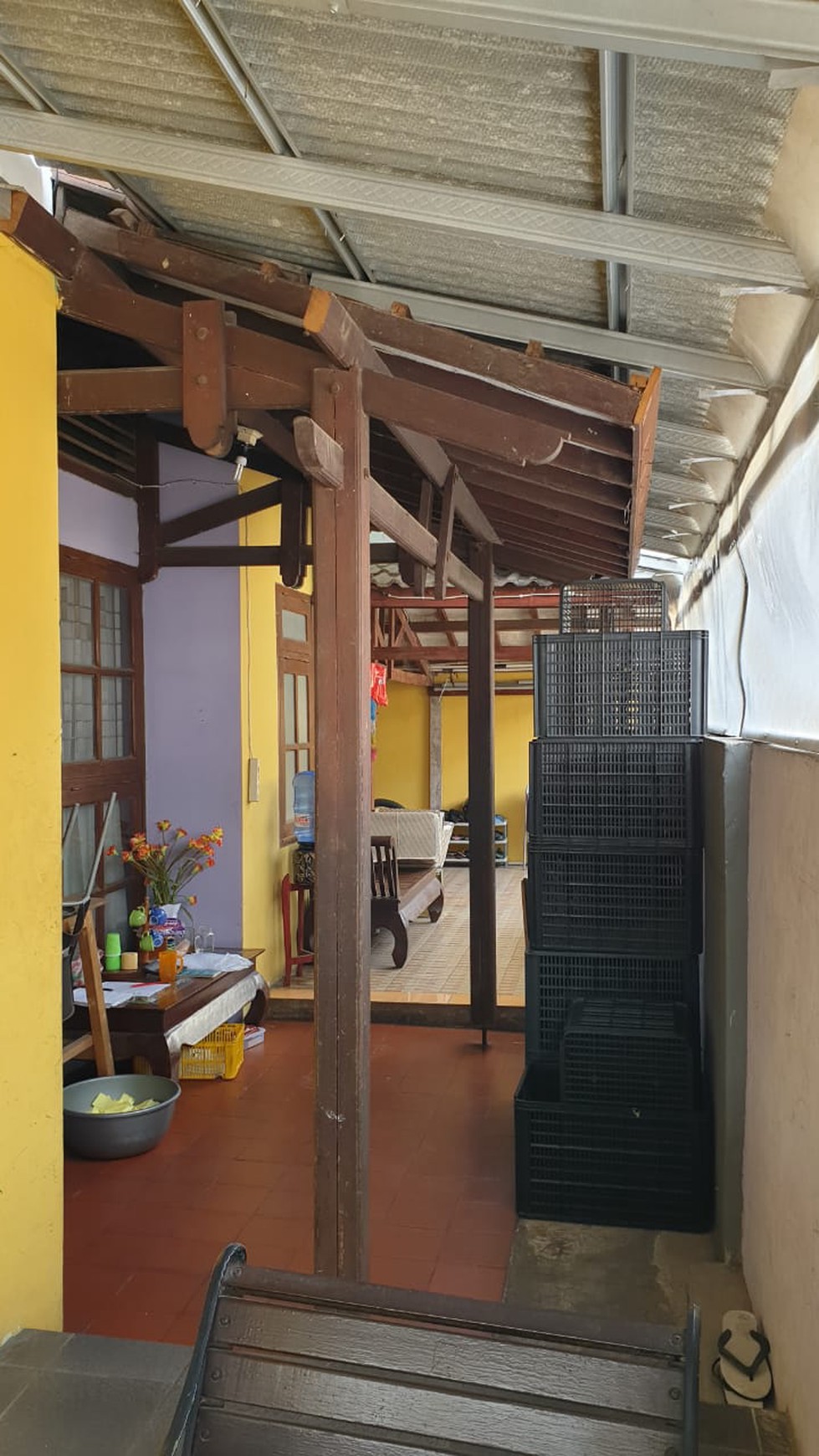 Rumah siap huni,jalan lebar di Taman Mangun Indah Pondok Aren