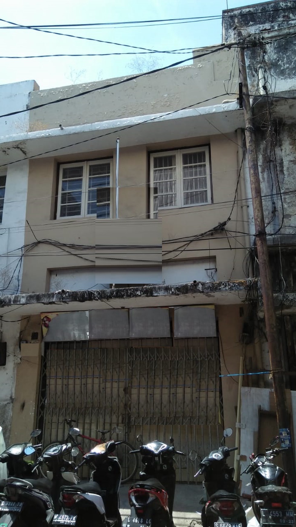 Ruko jalan kopi pabean surabaya siap huni