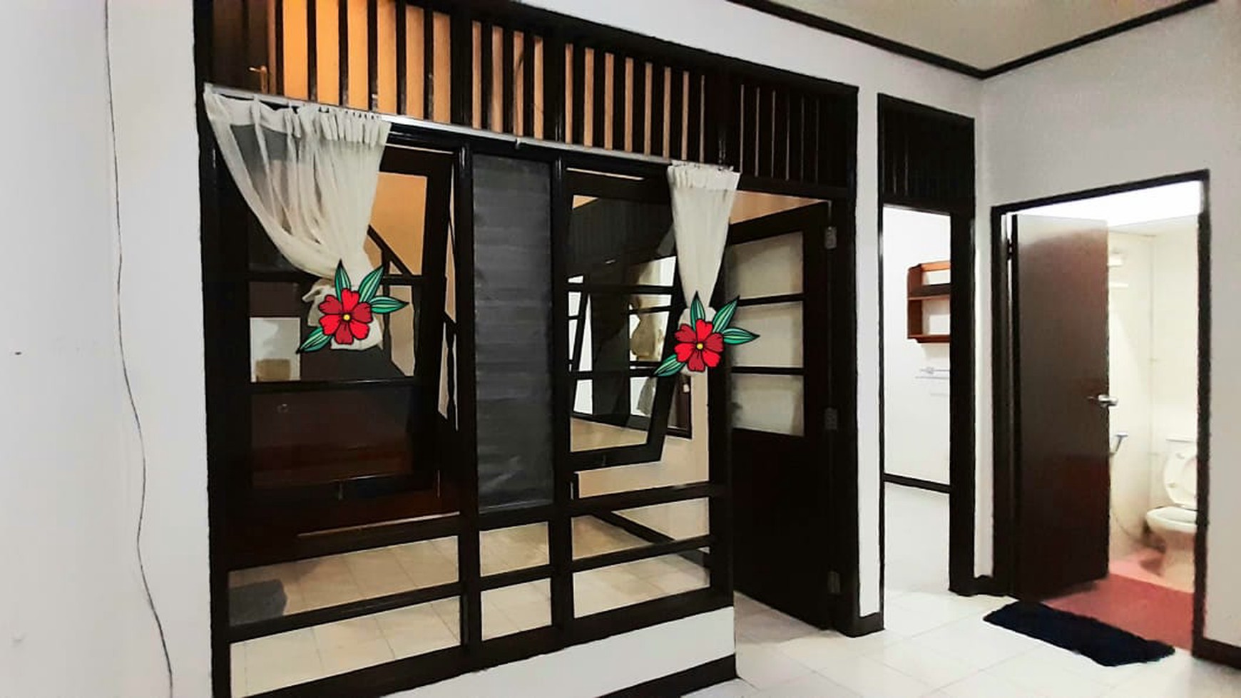 Rumah siap huni 1Lantai di Sektor V Bintaro luas 120m, harga 2M nego