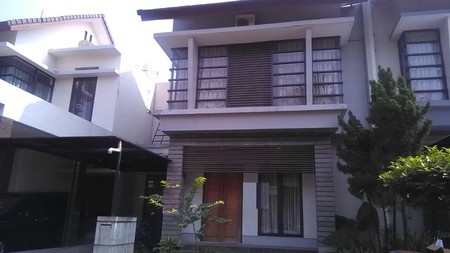 Rumah dlm cluster Emerald di Bintaro Jaya sektor 9