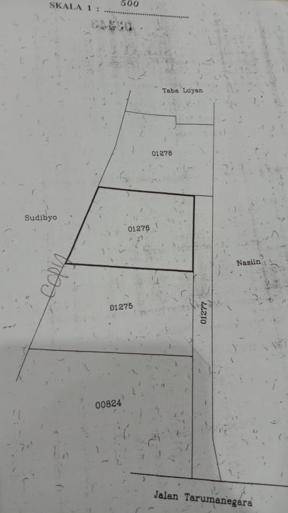 Tanah murah didalam komplek daerah Cirendeu