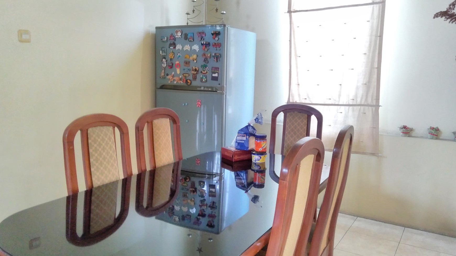 RUMAH 2 LANTAI + BASEMENT SEMI FURNISHED PERUMAHAN BUKIT MAS REMPOA VETERAN JAKARTA SELATAN