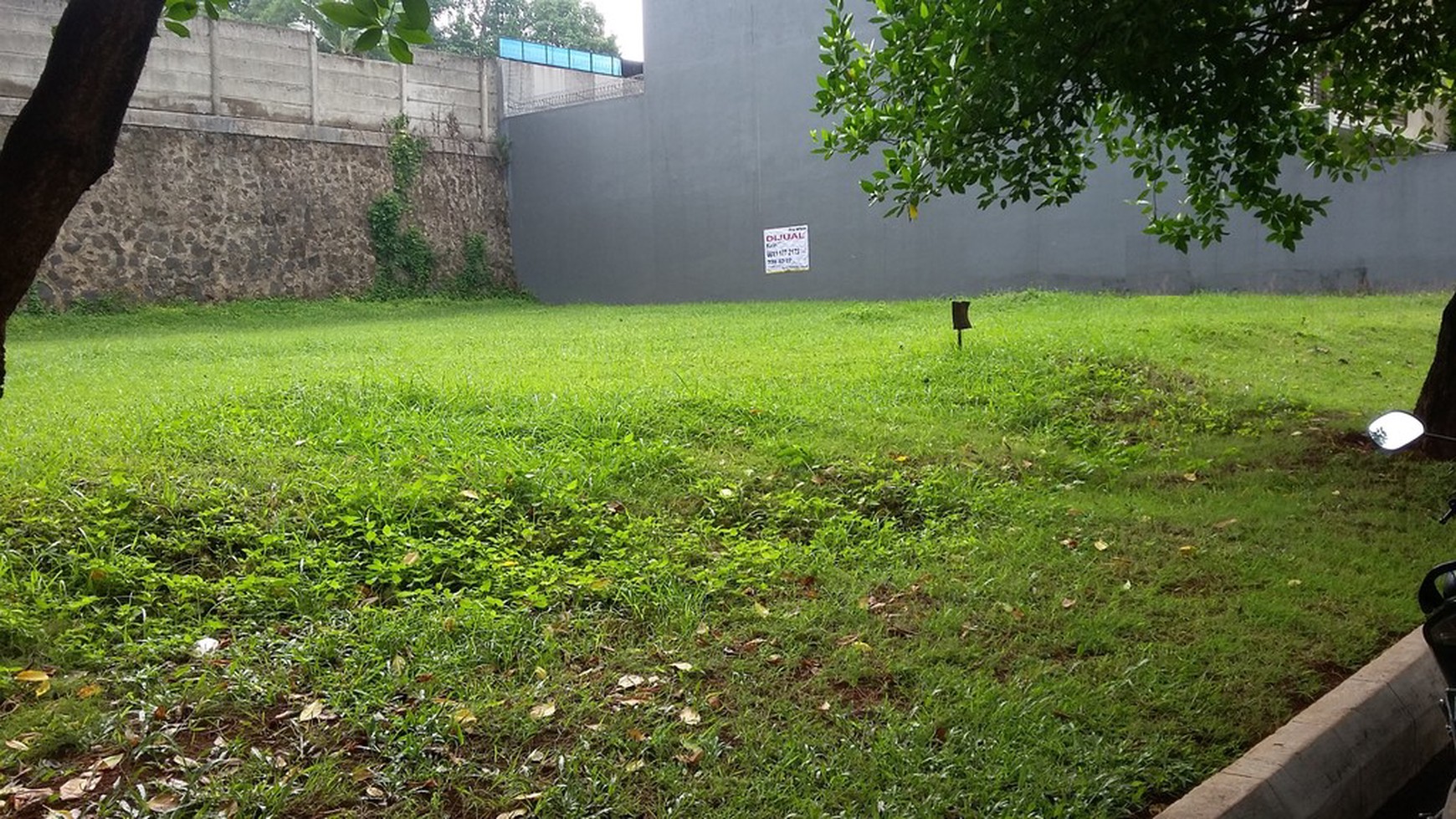 Kavling Hoek,lokasi Depan Taman di Sektor 7 Bintaro Jaya