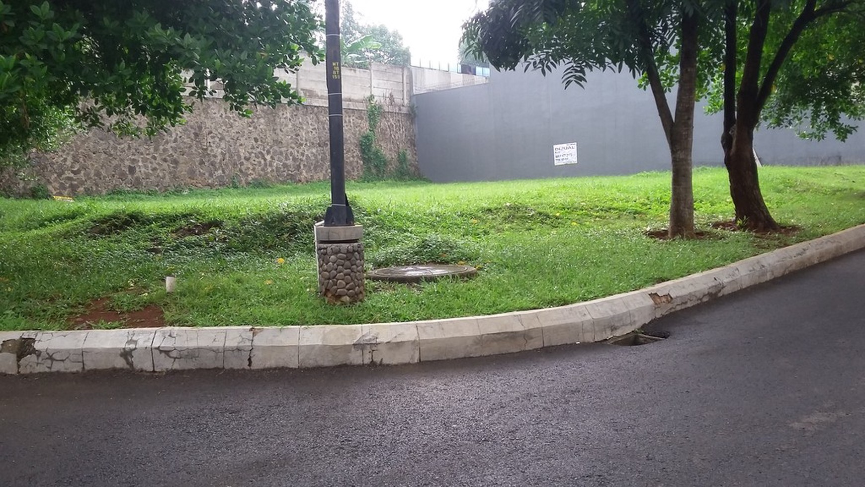 Kavling Hoek,lokasi Depan Taman di Sektor 7 Bintaro Jaya