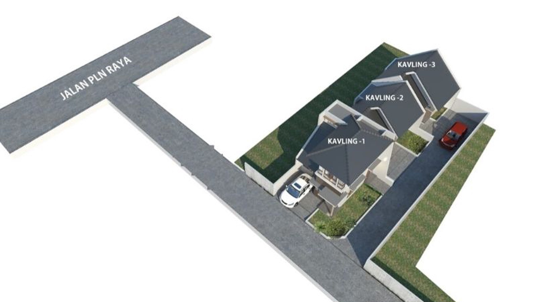 Rumah Baru Desain Menarik di Perumahan Bagus Gandul Cinere