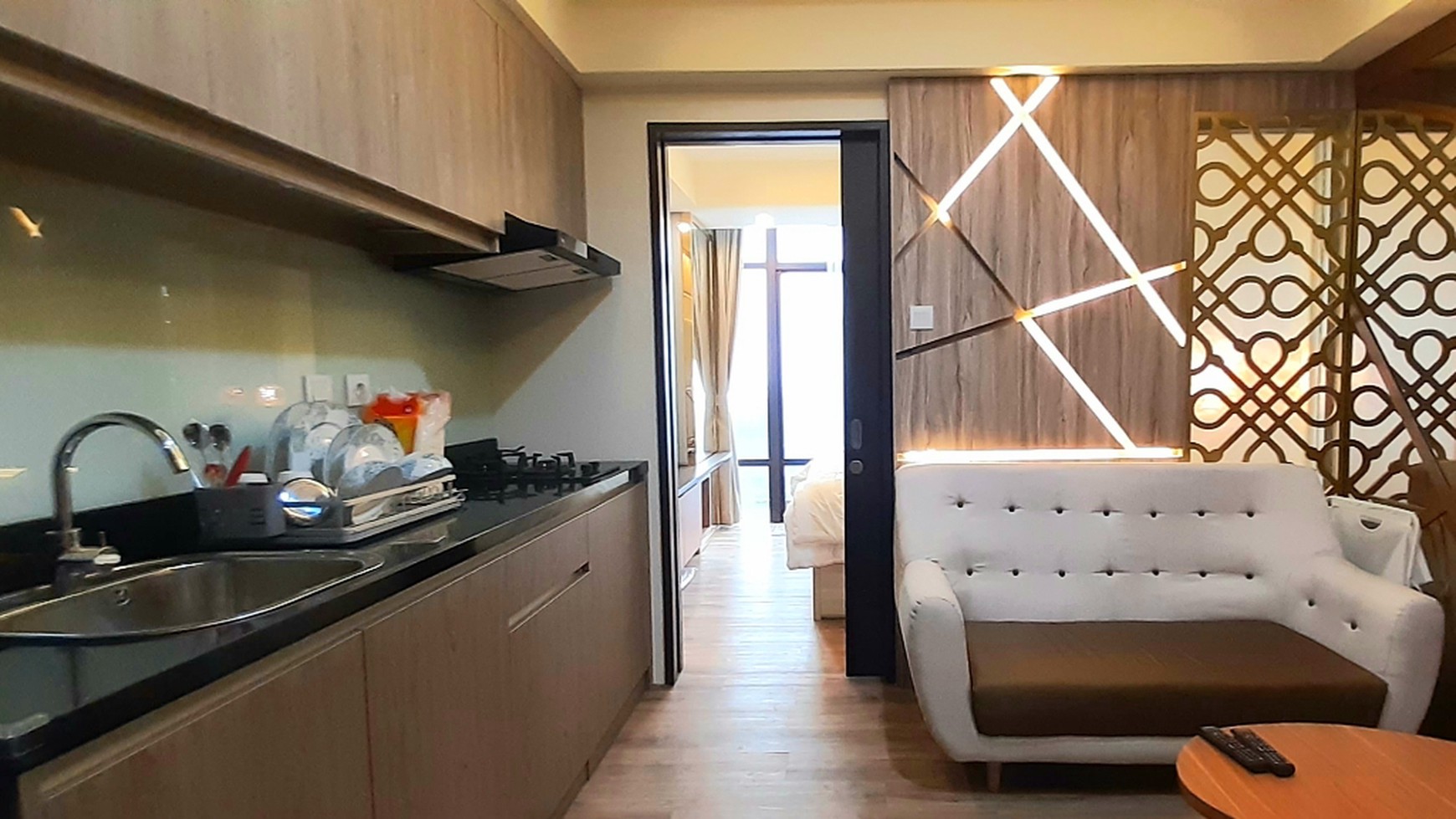 Apartemen The ACCENT Bintaro Jaya 1BR Fully Furnished, harga 7 Jt/bln
