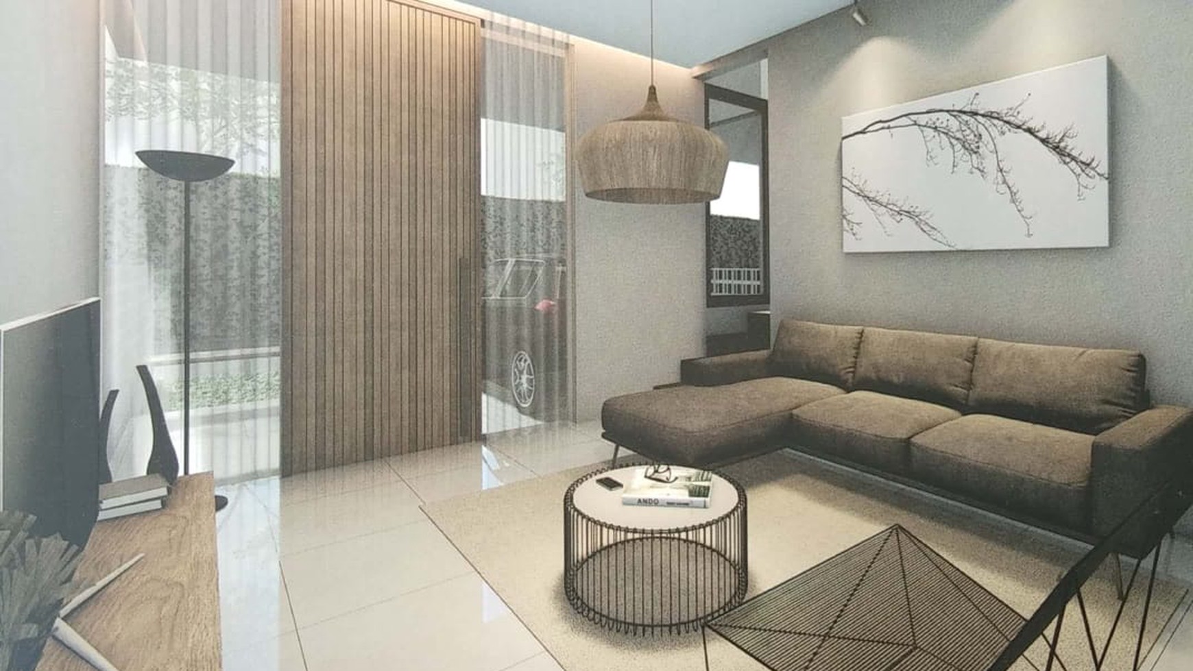 Rumah Millenial di Amodini Town House Ciputat Tangerang Selatan