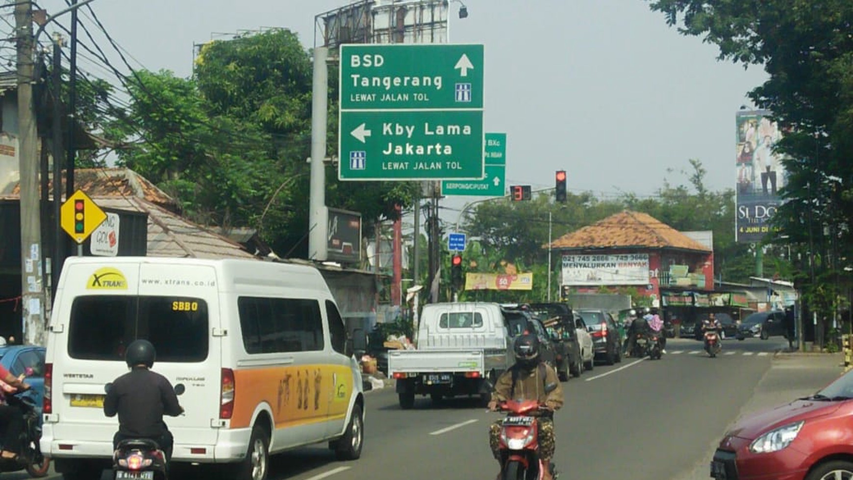 Rumah Pinggir Jalan Raya @Tegal Rotan Raya, Pondok Aren