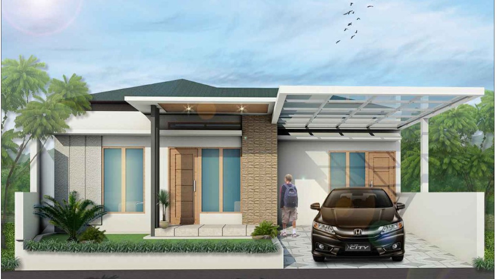 Rumah Baru di Perumahan Griya Bukit Perdana