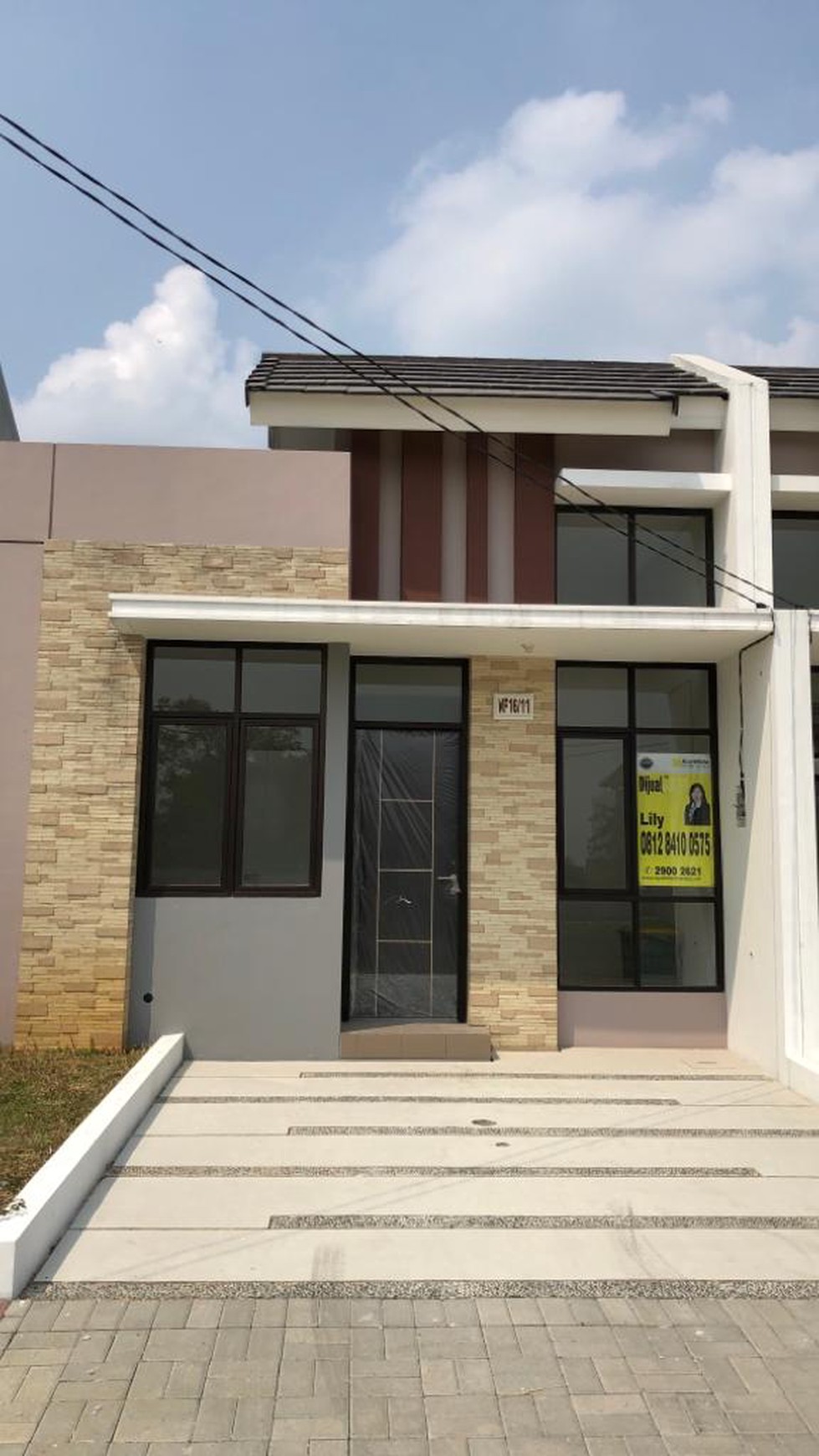 Rumah cluster Villagio East WF 16 Citra Raya Tangerang