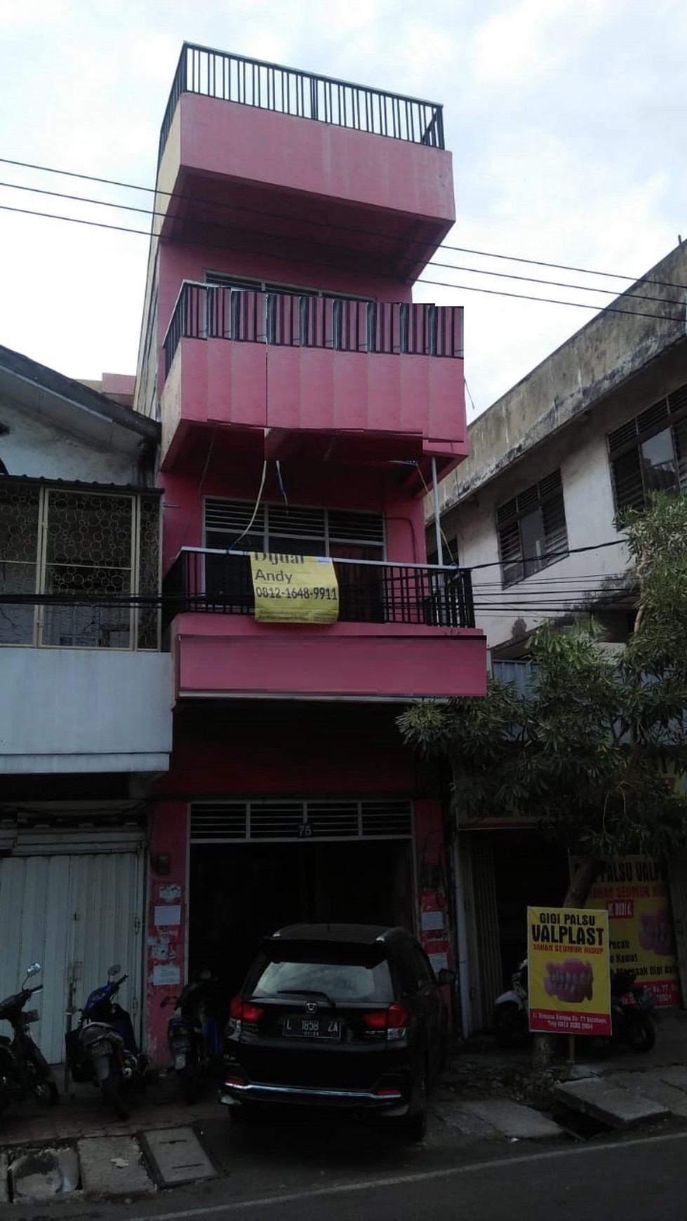 Ruko 4 lantai nol jalan raya kusuma bangsa