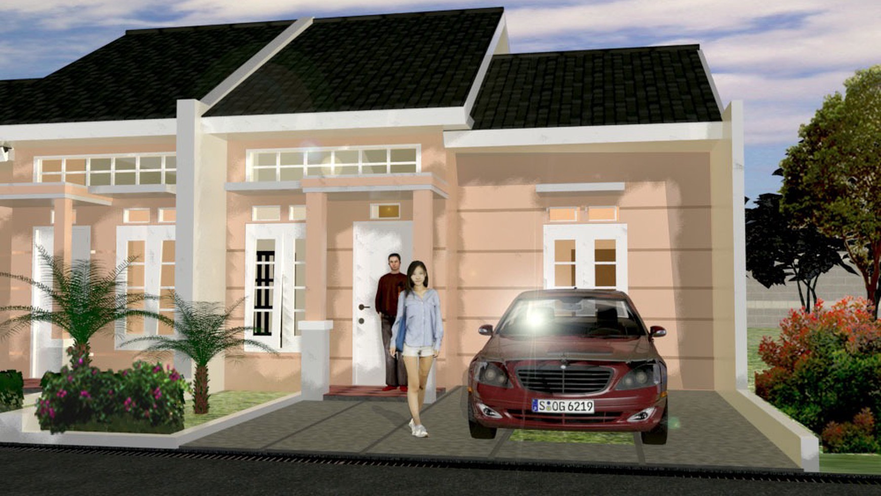 Rumah Idaman Keluarga Bisa KPR di Sawangan