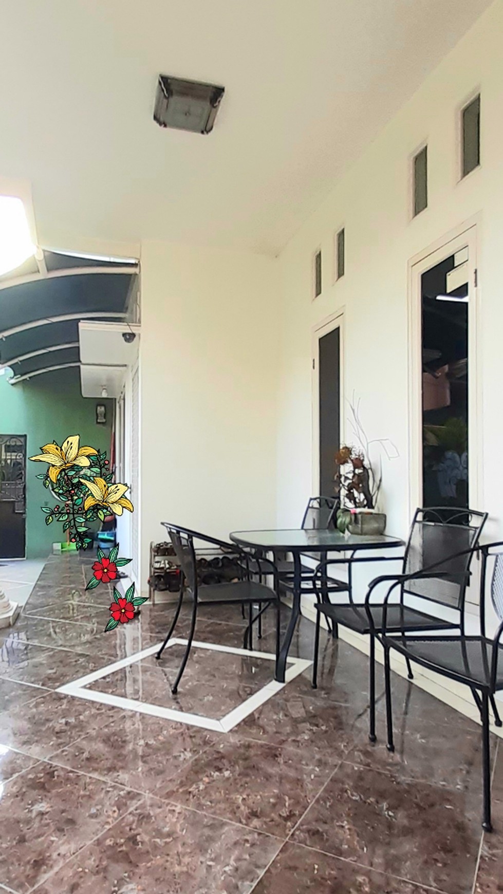 Rumah Hook Desain Klasik Modern di Bekasi Timur Luas 195m Harga 2.9M Nego