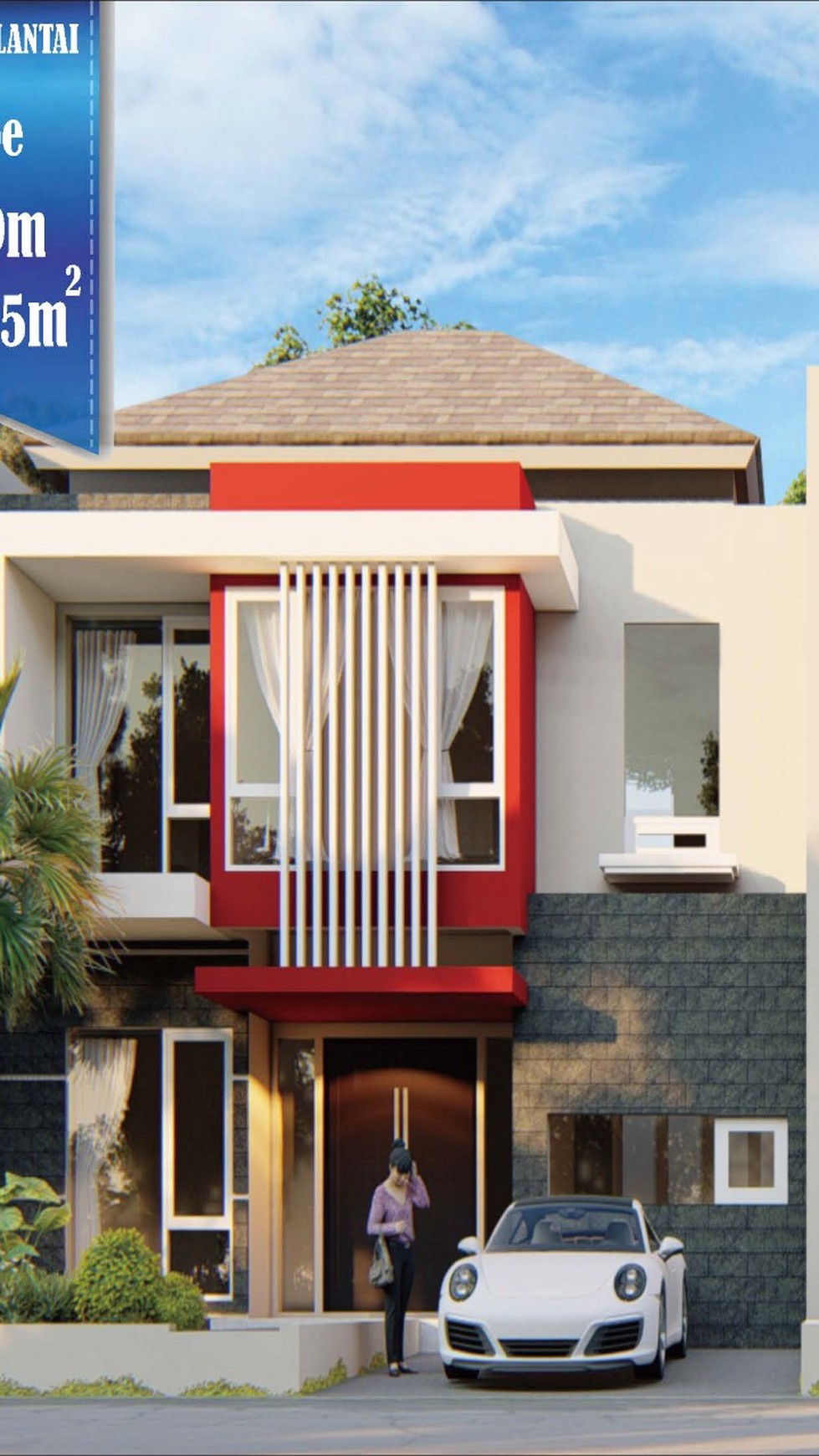 2 UNIT RUMAH MINIMALIS SIAP BANGUN, JL TATA BUMI SELATAN