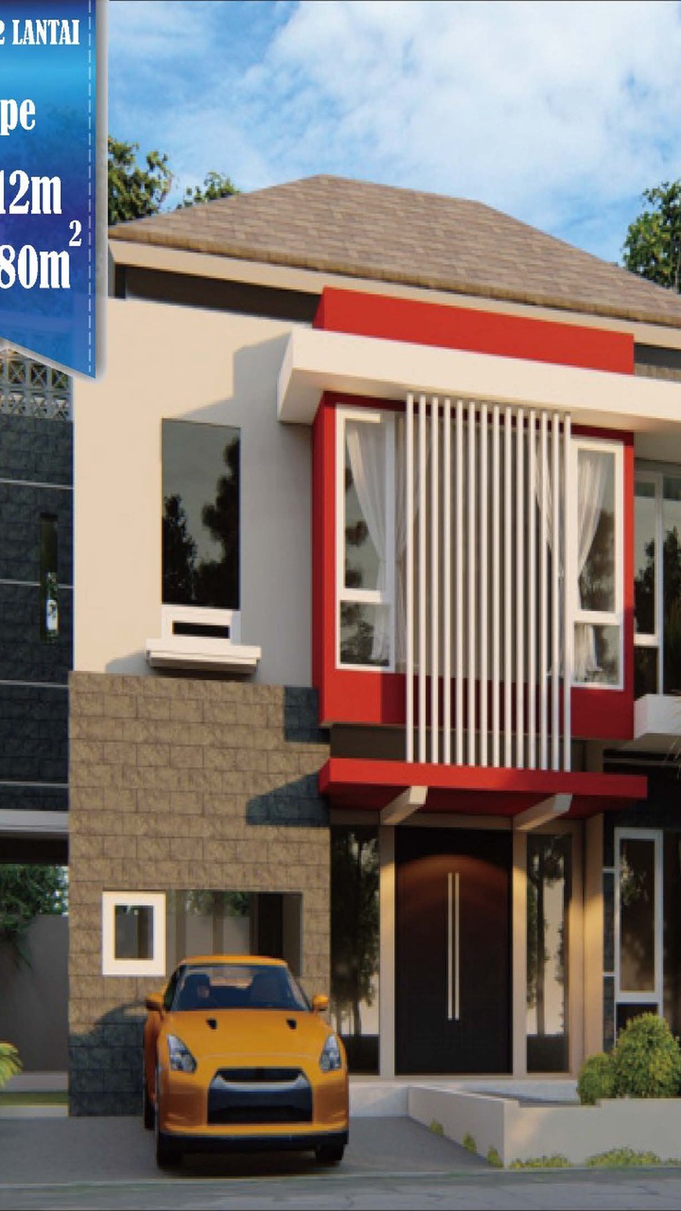 2 UNIT RUMAH MINIMALIS SIAP BANGUN, JL TATA BUMI SELATAN