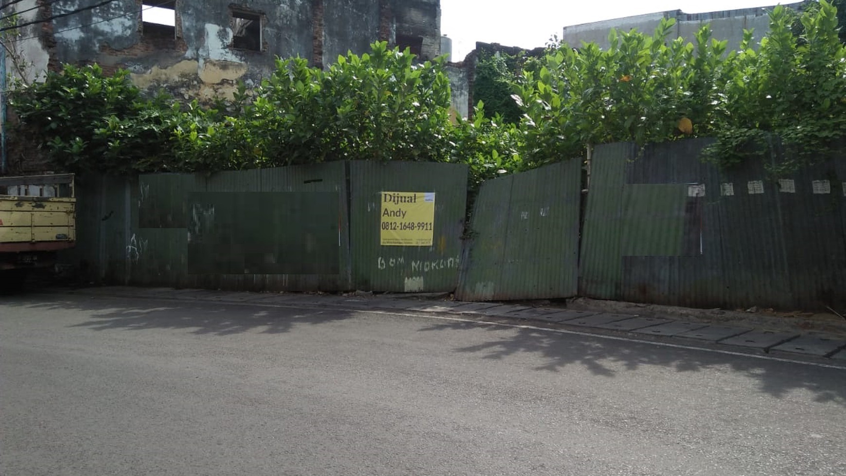 Tanah SHM jalan Bongkaran