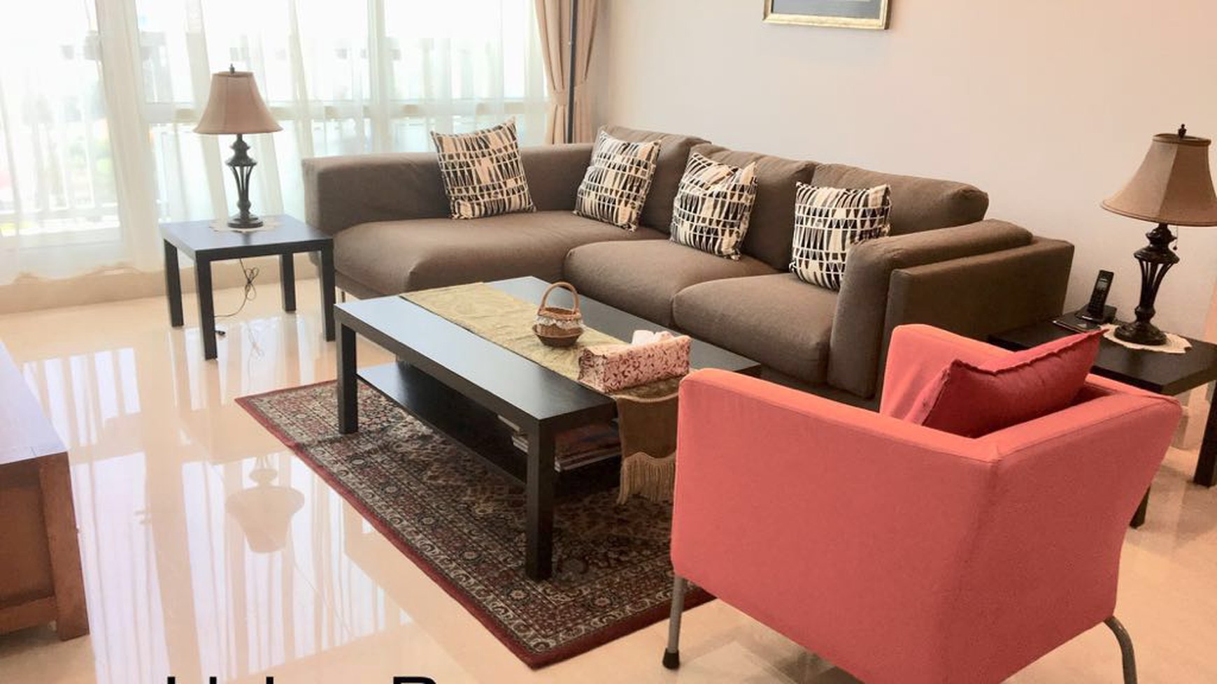 Apartemen full furnished,siap huni di Kebayoran Baru