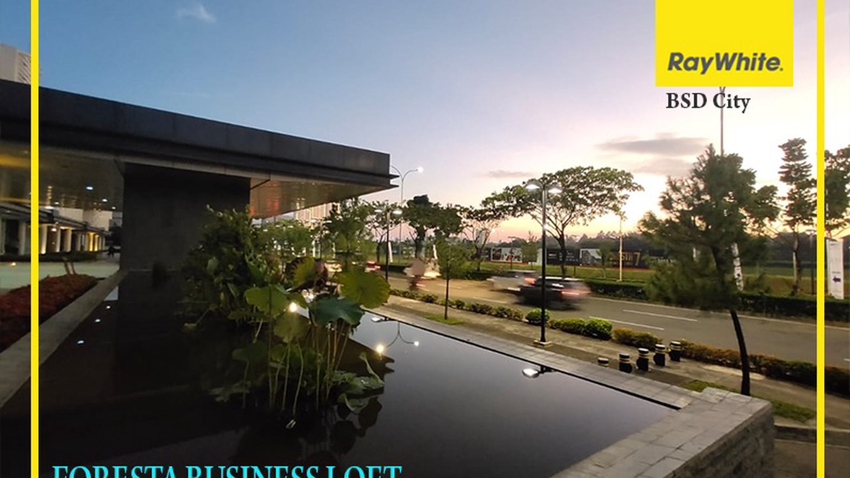 JARANG ADA FORESTA BUSINESS LOFT dg Drop Off Canopy