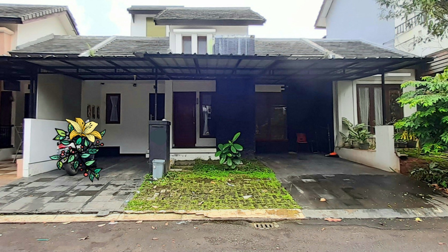 Rumah Cantiq Minimalis siap huni di Bintaro jaya Luas 108m Harga 1.95M nego sampai DEAL