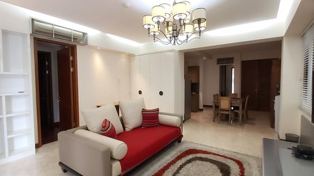 Apartemen di Daksa Residence, Kebayoran Baru, Dekat SCBD, Furnished, 2 BR