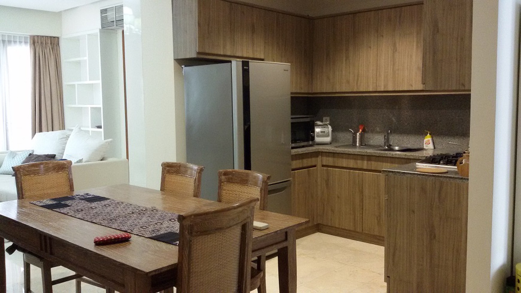 Apartemen di Daksa Residence, Kebayoran Baru, Dekat SCBD, Furnished, 2 BR