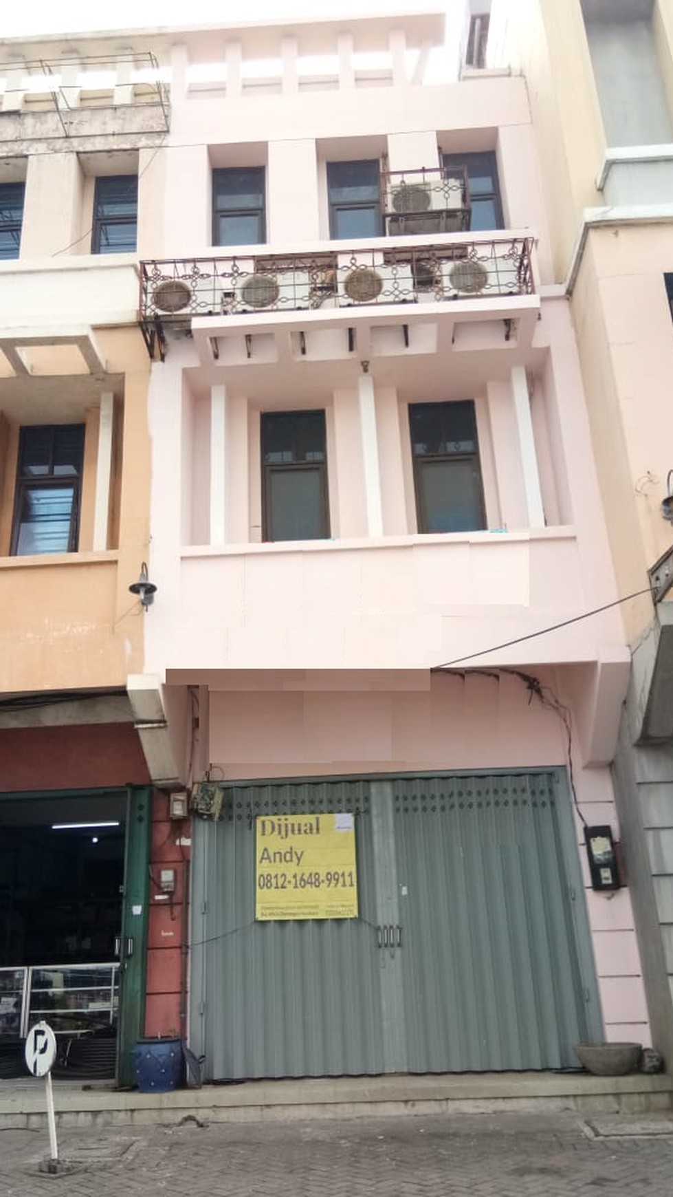 Ruko 3 lantai strategis jalan bung tomo