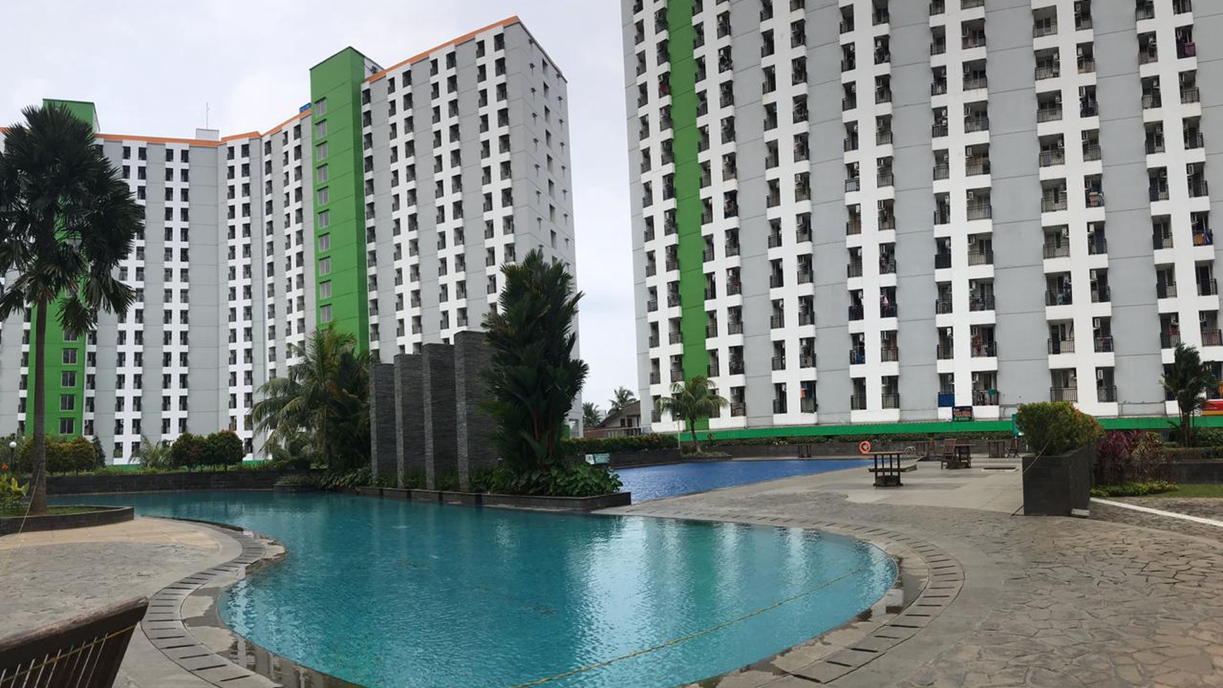 Apartemen Siap Huni, Lokasi Strategis @Apartemen Green Lake View, Ciputat