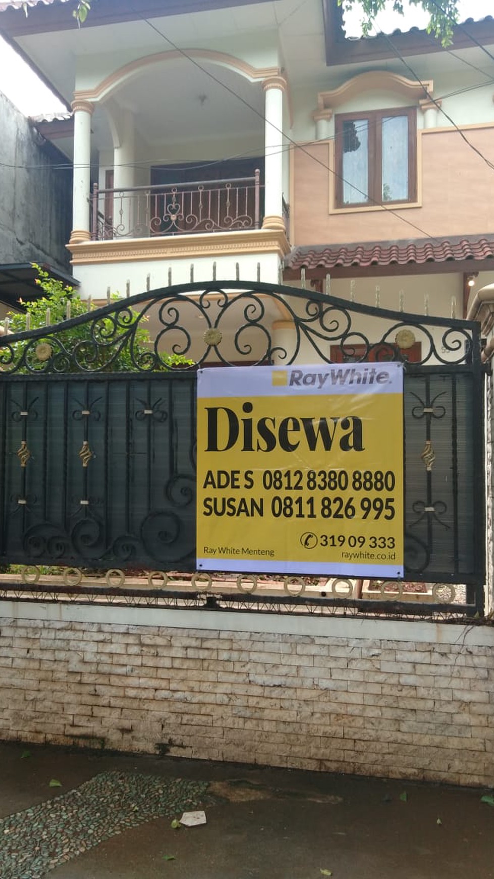 Rumah di Menteng disewakan