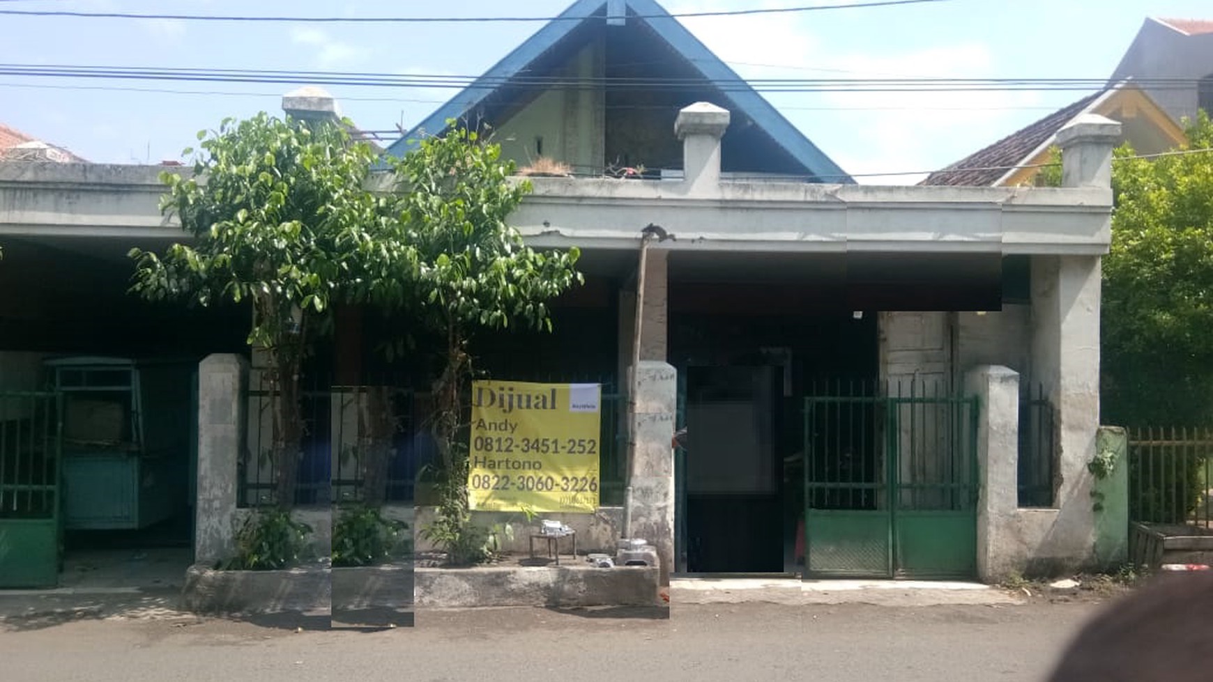 Rumah 2 lantai Jalan Asemrowo