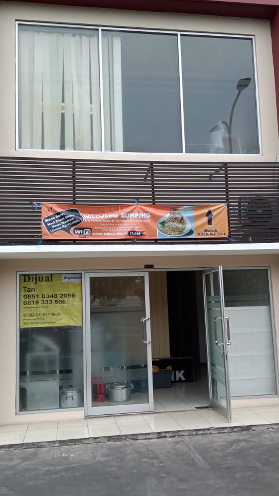 Jual Ruko 2 Lantai, Lokasi Strategis Ramai, Nol Jalan Raya, Siap Pakai - TAN -