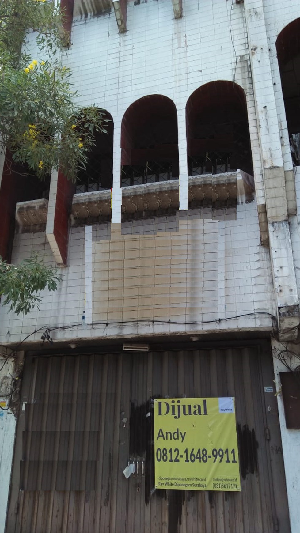 Rumah tengah kota jalan Blauran Surabaya