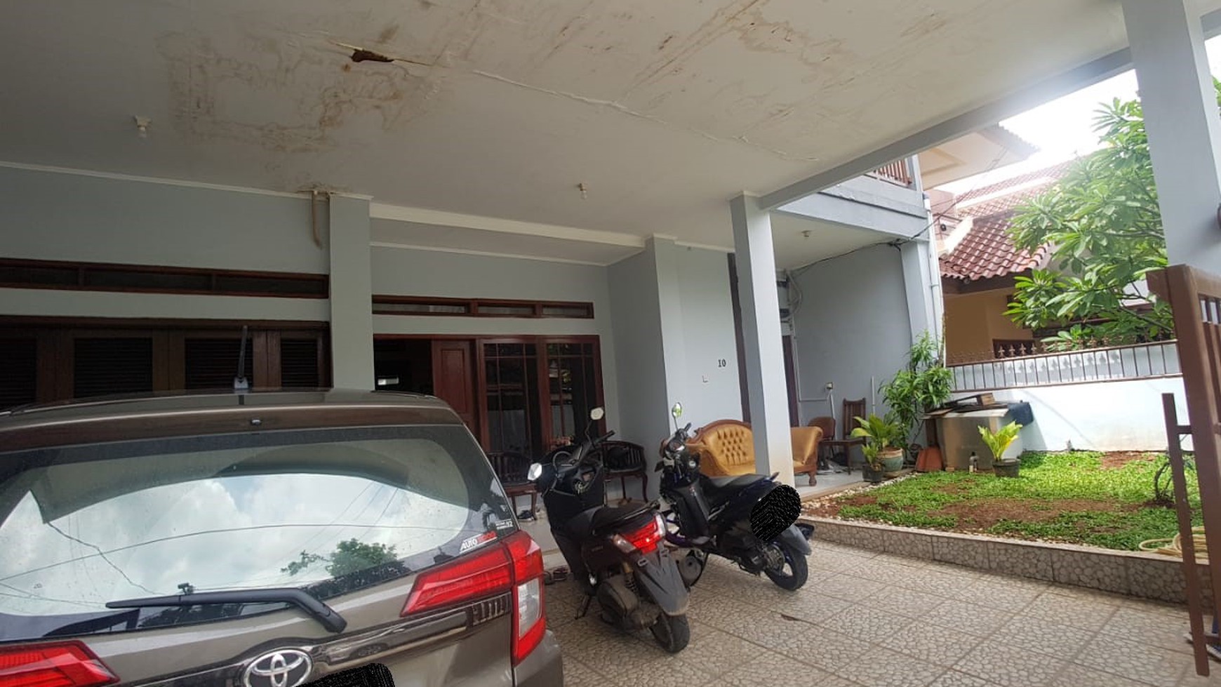 Rumah Siap Huni, Hunian Nyaman, Halaman Luas, dan Asri @Bumi Bintaro Permai