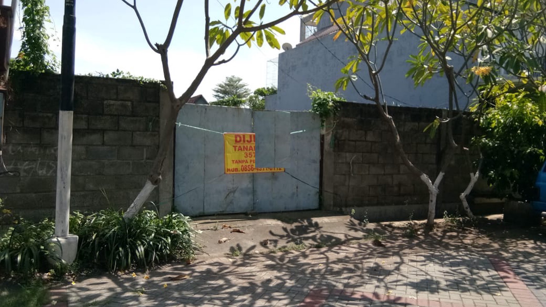 Tanah SHM jalan Gayungsari barat