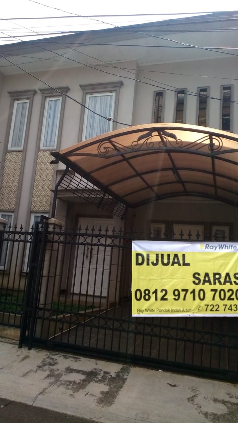 Disewakan rumah nyaman, asri dipondok indah