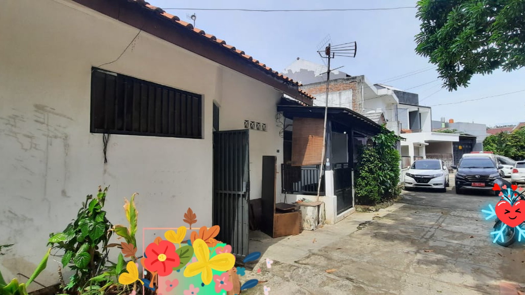Jual Cepat!!! Rumah Lama Hitung Tanah di Jakarta Pusat Luas 187m Turun Harga 3,8M jadi 2,5M, MURAH!!!