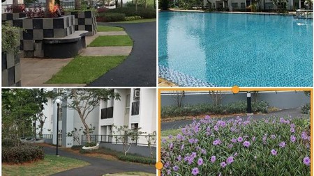 Dijual Apartemen Scientia Furnished, Type 1 BR, murah, strategis, nyaman, siap huni